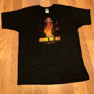 VTG 2000s WWF Royal Rumble 2002 T-Shirt Size XL